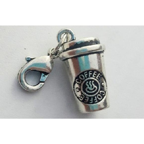 Jewelry - Silver Coffee Cup Charm